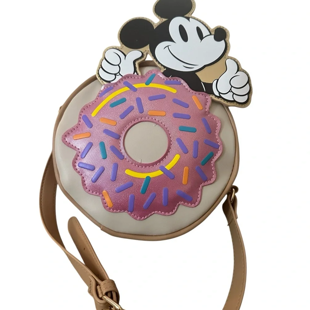 Disney Mickey Mouse Donut‎ Crossbody NEW